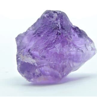 Fluorite violette fondue, carrière du Boltry, Seilles, Belgique.