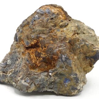 Galène et pyrite, mine de Vedrin, Namur, Belgique.