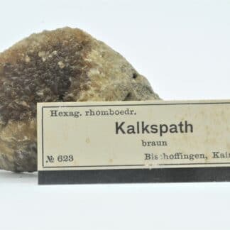 Calcite jaune, Bischoffingen, Kaiserstuhl, Allemagne.