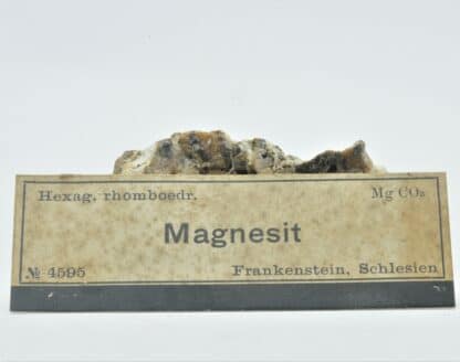 Magnésite, Frankenstein, Schlesien (Silésie), Allemagne, Pologne.