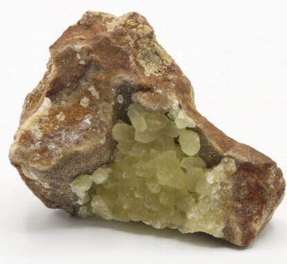 Smithsonite sur smithsonite, Altenberg, La Calamine (Kelmis), Belgique.