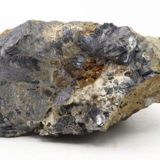 Galène et pyrite, mine de Vedrin, Namur, Belgique.