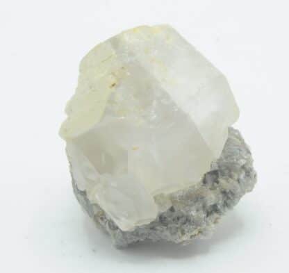 Calcite sur Baryte, Carrière de Lompret, Chimay, Belgique.