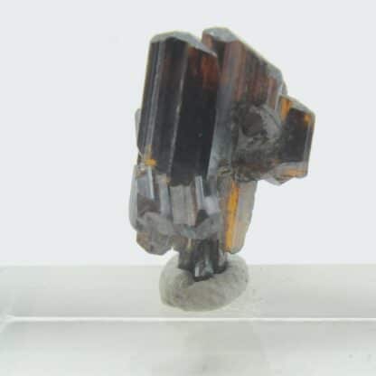 Rutile rouge hiddenite, Caroline du Nord, USA (États-Unis).