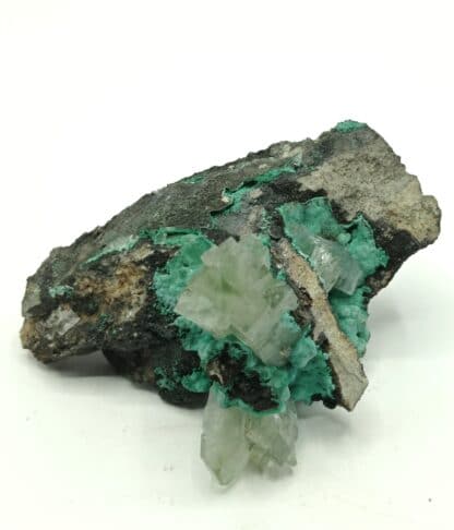 Baryte, Malachite et Oxydes, Shangulowe, Katanga, Congo.