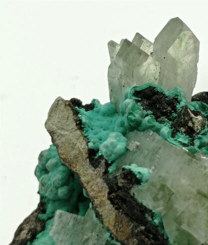 Baryte, Malachite et Oxydes, Shangulowe, Katanga, Congo.