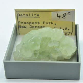 Datolite, Prospect Park, New Jersey, USA (États-Unis).