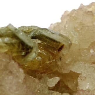 Baryte sur Fluorite (Fluorine), Mine de Fontsante, Var.