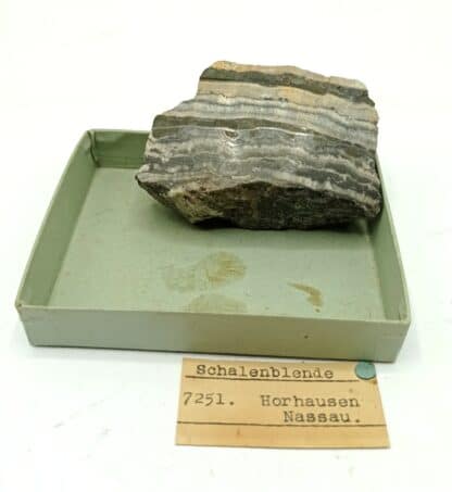 Schalenblende, Horhausen, Nassau, Allemagne.