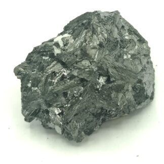 Pyrolusit (Pyrolusite), Freiberg, Saxe, Allemagne.