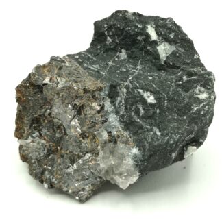 Sphalérite (Blende) et Quartz, Mine de Bleyberg, Plombières, Belgique.