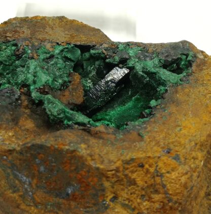 Azurite et Malachite, Chessy-les-Mines, Rhône, (XIXème siècle).