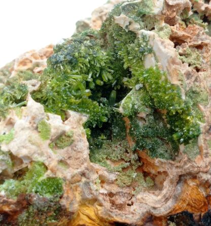 Pyromorphite et Fluorite (Fluorine), Chaillac, Indre.