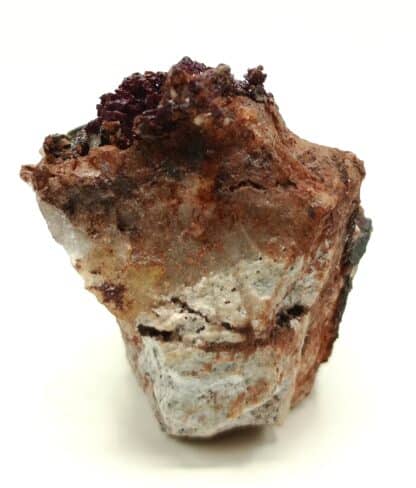 Cuprite et Cuivre natif, Morenci, Arizona, USA (États-Unis).