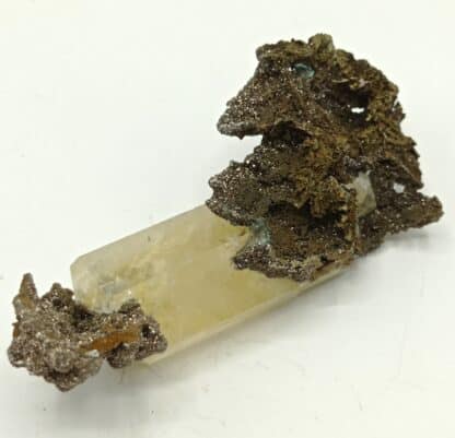 Calcite et Pyrite, Missouri, USA (États-Unis).