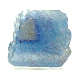 Fluorite (Fluorine) à fantômes, Mine de La Barre, Puy-de-Dôme, Auvergne.
