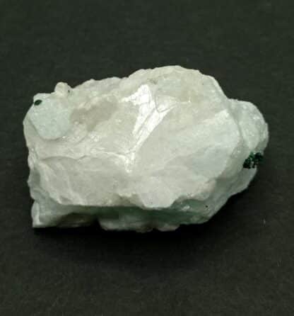 Hydrocérusite et Malachite, Shepton Mallet, Somerset, Royaume-Uni.