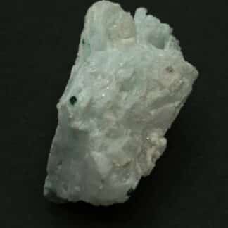 Hydrocérusite et Malachite, Shepton Mallet, Somerset, Royaume-Uni.