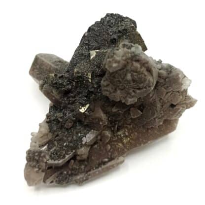 Wolframite, Pyrite et Quartz, Mine San Cristobal, Bolivie.