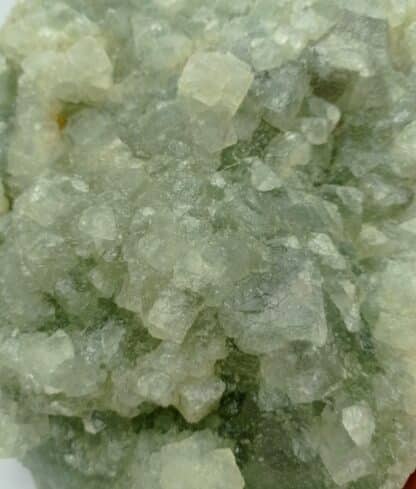 Fluorite (Fluorine) sur Baryte, Le Maine Reclesne, Saône-et-Loire, Morvan.