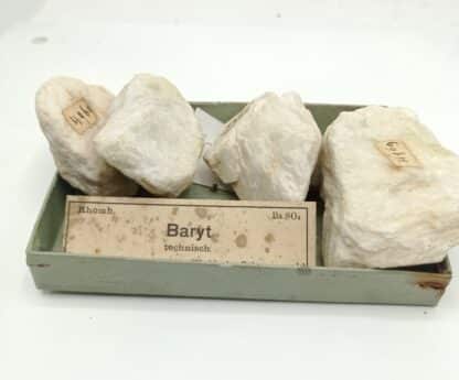 Baryt (Baryte), Grube Wolfach, Schwarzwald, Mine Clara, Allemagne.