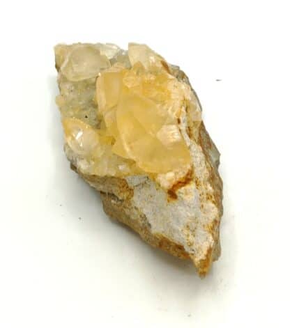 Calcite maclée, Landelies, Montigny-le-Tilleul, Hainaut, Belgique.