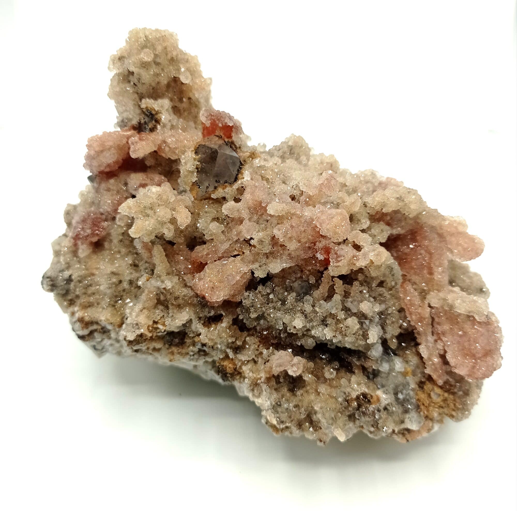 Inesite, Hubeite and Quartz, Hubei, China.