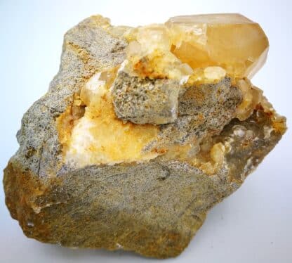 Calcite,carrière de Landelies, Belgique.