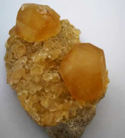 Calcite, carrière de Landelies, Belgique.