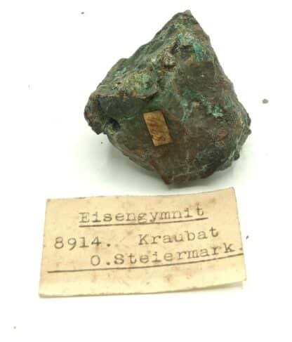 Eisengymnit (Antigorite), Kraubat an der Mur, Autriche.