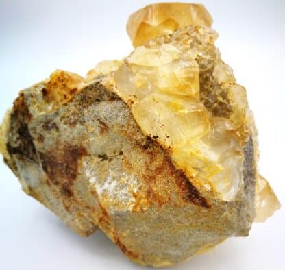 Calcite, carrière de Landelies - Belgique.