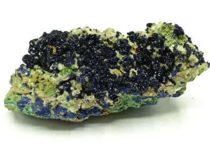 Azurite et Smithsonite, Tsumeb, Namibie.