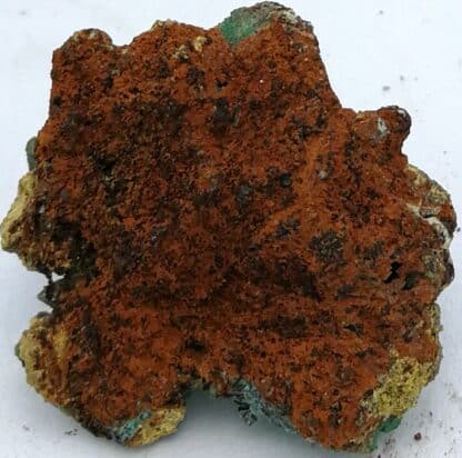 Bournonite, malachite, stibiconite, Le Loiras, Hérault.