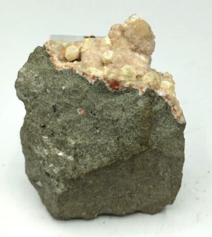 Apophyllite et Natrolite, Aussig (Ústí nad Labem), Tchéquie.