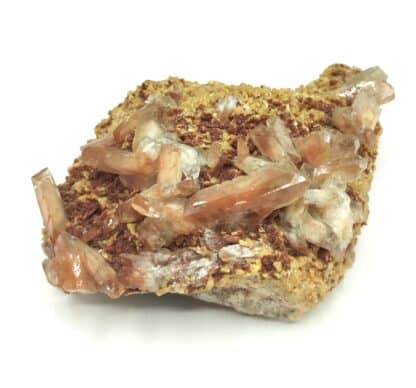 Barytine (Baryte) sur Dolomite, Frizington, Cumberland, Royaume-Uni.