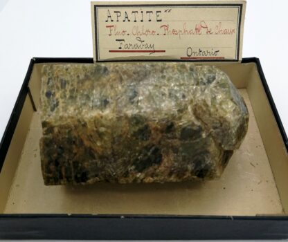 Apatite, mine Silver Crater, Faraday, Ontario, Canada.