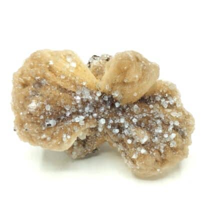 Stilbite (Stellérite), Coonabarabran, New South Wales, Australie.