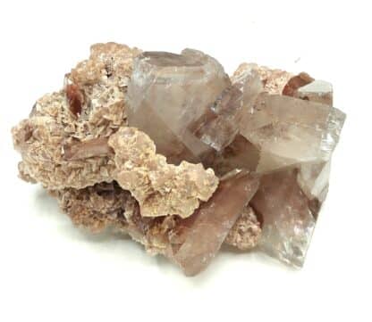 Barytine (Baryte) et Dolomite, Cumberland, Royaume-Uni.