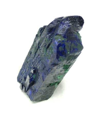 Azurite et Malachite, Puits XII, Touissit, Maroc.