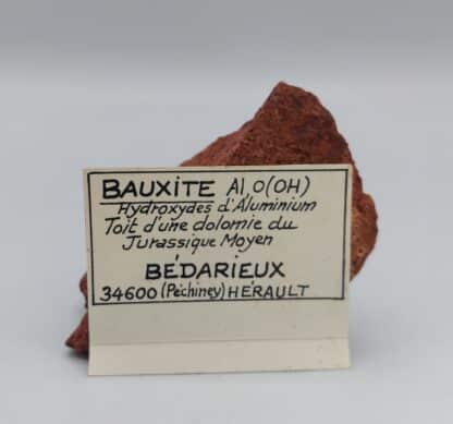 Bauxite, Bédarieux, Hérault.