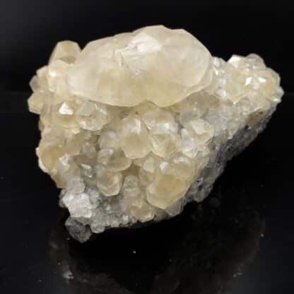 Calcite, Sphalérite et Dolomite, Trèves, Gard.