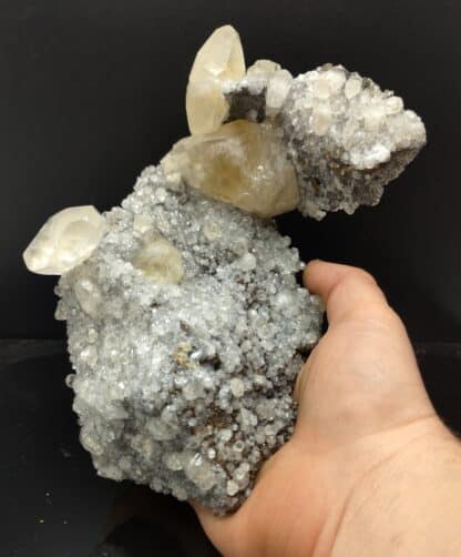 Calcite et Sphalérite, Trèves, Gard.