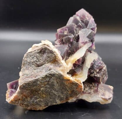 Fluorite, Xianghuapu, Chenzhou, Hunan, Chine.