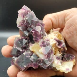 Fluorite, Xianghuapu, Chenzhou, Hunan, Chine.