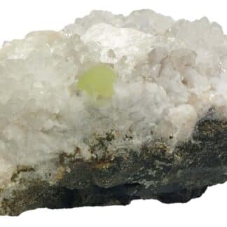 Heulandite et Prehnite, Prospect Park, New Jersey, USA.