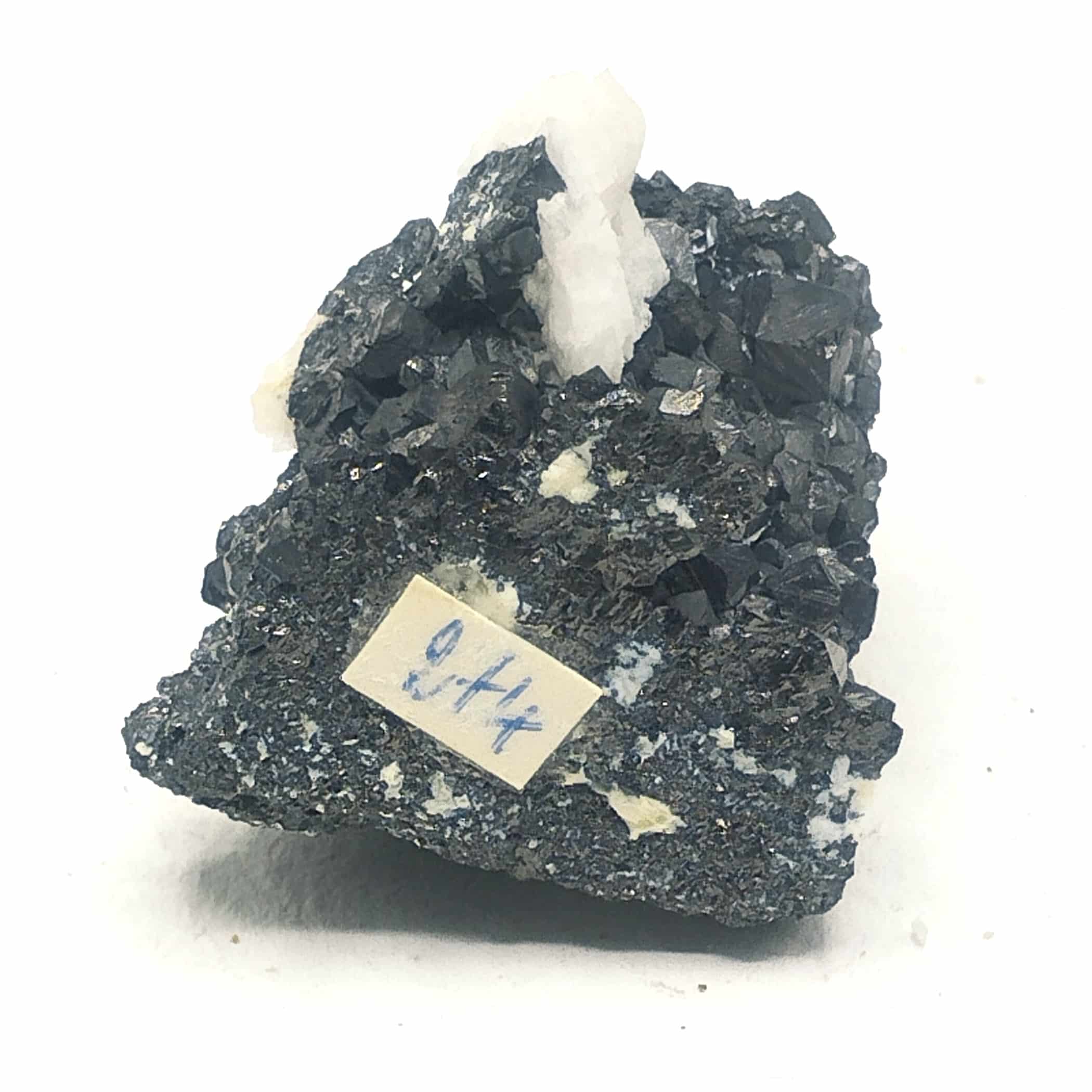 Magnétite et Dolomite, Mine Traversella, Italie.