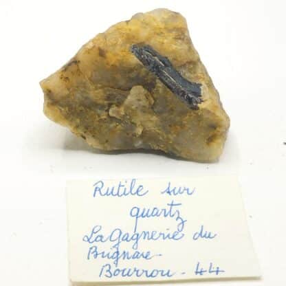 Rutile, La Gagnerie-du-Brignan, Bouvron, Loire-Atlantique.