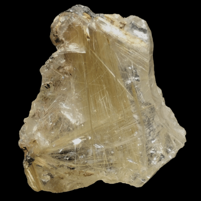 Rutile dans Quartz, Minas Gerais, Brésil.