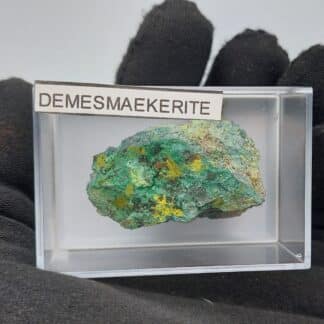 Demesmaekerite et Marthozite, Musonoi, Kolwezi, Katanga, Congo (RDC).