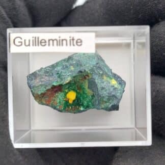 Guilleminite, Musonoi, Kolwezi, Katanga, Congo (RDC).